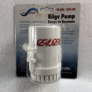 Sea Sense Bilge Pump 500 Gph 12 V 3/4 Hose Size Submersible ￼ - Bild 1 von 2