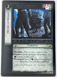 LORD OF THE RINGS TCG HELM'S DEEP RARE CARD 5R49 DELIVERY OF ORTHANC lp - Picture 1 of 1