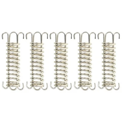 5x Spring Locks for Sunshade Sail Stainless Steel Screen Accessory vidaXL - Image 1 of 3