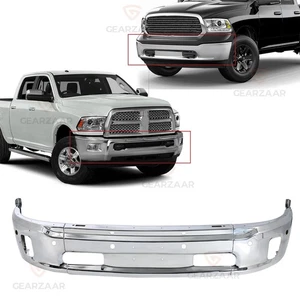 NEW Chrome Steel Front Bumper Face Bar Shell for 2013-2024 RAM 1500 Lhwbstbrdyio - Picture 1 of 15