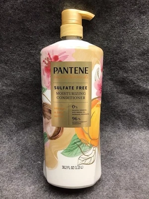 Pantene Essential Botanicals Conditioner, Apricot & Shea Butter (38.2 Fl Oz) New - Image 1 of 4