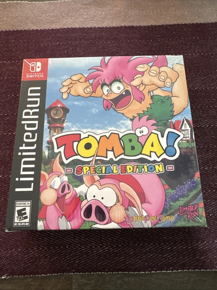 Nintendo Switch - ¡Tomba! Edición Clásica - Nuevo Sellado de Fábrica - Edición Limitada #245 Foto 1 de 1