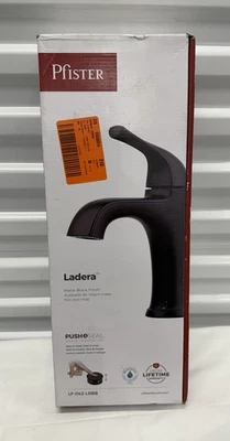 Grifo de baño Pfister Ladera negro mate LF-042-LRBB - Se envía desde EE. UU. Foto 1 de 3