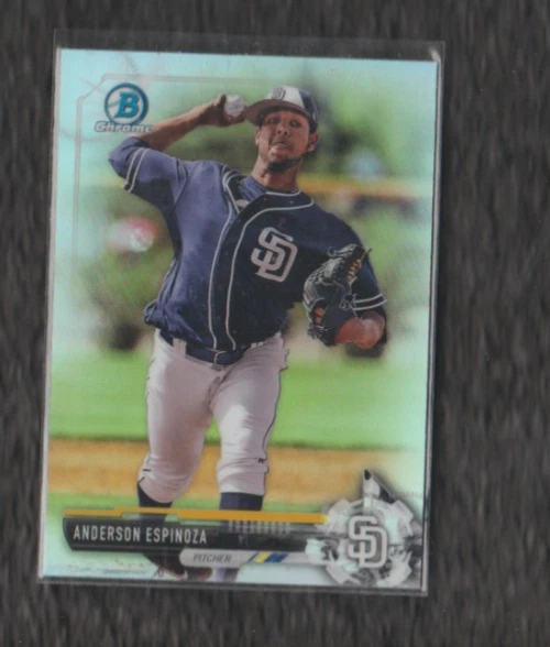 2017 Bowman Draft Chrome Anderson Espinoza REF - Image 1 of 1