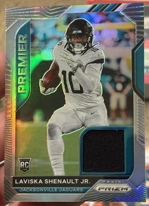 2020 Panini Prizm #19 Silver Prizm Premier Patch Laviska Shenault JR Jaguars - Foto 1 di 2