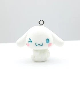 Sanrio Cinnamoroll 1.5" mini keychain figure toy - Picture 1 of 2