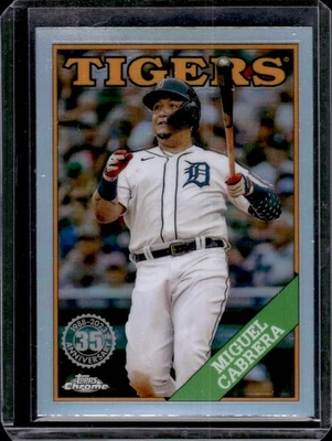 Miguel Cabrera 2023 Topps Chrome #88BC-4 1988 A - Image 1 of 2
