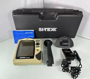 Si-Tex EZ-Chart GPS Chartplotter 5.5” Built In World Map w/ Case *Screen Burn* - Picture 1 of 15