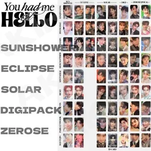 ZB1 ZEROBASEONE You had me at HELLO ALBUM OFFICIAL PHOTO CARD - Picture 1 of 68