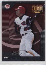 2001 Donruss Signature Series Signature Proof /175 Barry Larkin #43 HOF