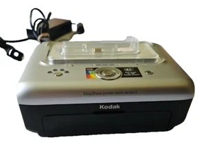 Kodak EasyShare Series 3 Digital Photo Printer Dock w/ power cord and USB adapt - Picture 1 of 3