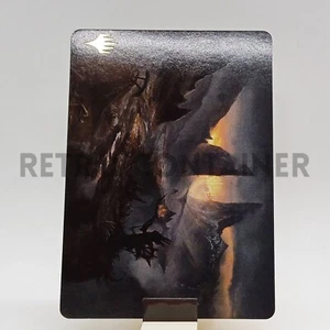 MTG - Innistrad Midnight Hunt Art Series - 73 Haunted Ridge Gold Signature - Afbeelding 1 van 1