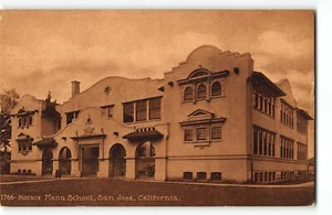 Tarjeta postal Horace Mann School, San José, California - 1915 - Imagen 1 de 2