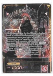 FoW MELGIS, CONQUEROR OF FLAME BFA-092 J-Ruler FULL ART English Force of Will - Picture 1 of 1