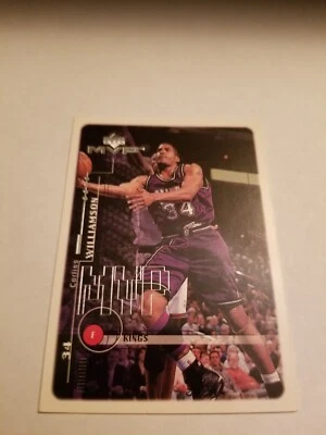 VINTAGE 1999-00 Upper Deck MVP Corliss Williamson Kings #140 /w Free Sleeve - Image 1 of 2