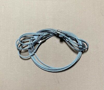 3/8  X 6' Wire Rope Slings - Lot Of 5 • 50$
