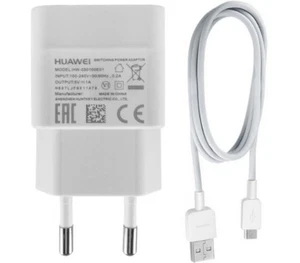 Originale Huawei USB Caricabatterie Alimentatore Ascend P8 + Lite Mate S Y200 - Foto 1 di 1