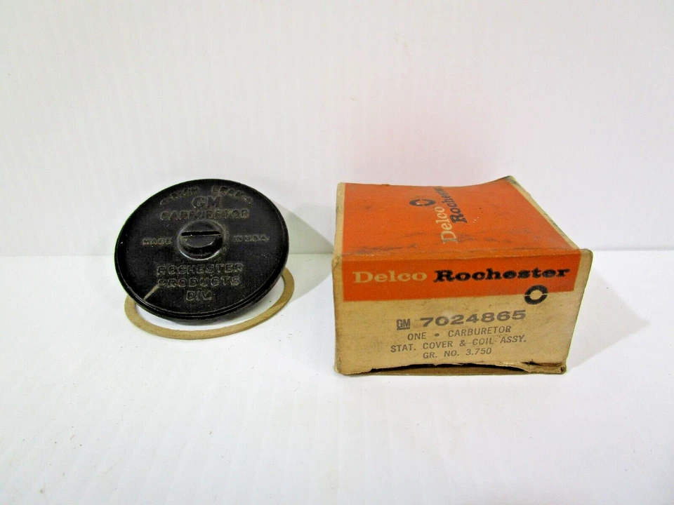 Nuevo de Lote Antiguo 1961 Buick 401 2 Barriles Choke Stat & Coil Lesabre Rochester #7024865 Foto 1 de 4