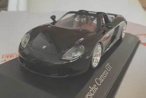 1/43  MINICHAMPS  PORSCHE carrera GT, 2003,coupe,  black ,  rare, mint, ++  ! - Picture 1 of 16