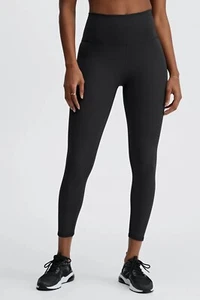 Fabletics 7/8 PureLuxe High Waist Leggings Small UK 10 Black BNWT RRP £69 - Picture 1 of 11