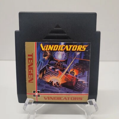 Vindicators (Nintendo NES) Probado Vintage Años 80 Retro Tengen Videojuego Carro Negro Foto 1 de 3