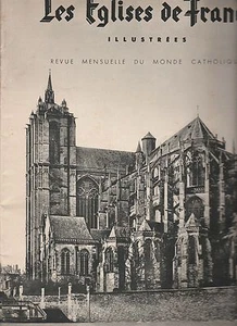 Les églises de France illustrées N°13 Février 1936 Le Mans Sarthe Solesmes - Picture 1 of 1