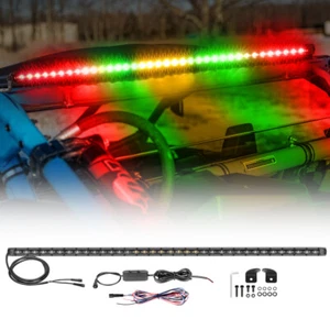 38.5" Rear LED Chase Light Bar Reverse Turn For Polaris RZR XP1000 Can-am X3 Max - Picture 1 of 14