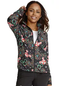 Mickey Mouse Cherokee Scrubs Tooniforms Disney Christmas Jacket TF320 MKZD - Picture 1 of 5