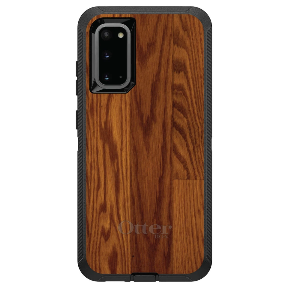 Impresión de piso de madera oscura OtterBox Defender para Galaxy S (elige modelo) Foto 1 de 1