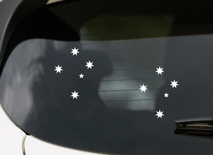 2x SOUTHERN CROSS Sticker Aussie Stars 100mm Car Window Quality Decal Australian - Picture 1 of 6