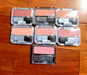 7 Covergirl Cheekers Single Blush Assorted Colors Mixed Lot - Picture 1 of 1