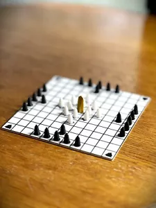 Viking Chess - Hnefatafl - 11x11 Board and Pieces - Picture 1 of 7