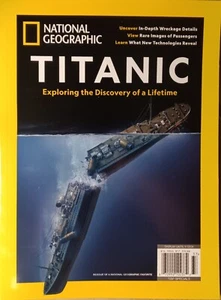 National Geographic Magazine January 2024 Titanic Uncover View Learn Exploring - Picture 1 of 1