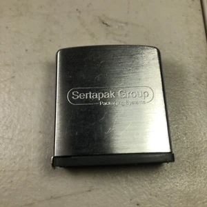 Vintage ZIPPO Sertapak Group Packing System 15 Year Ser Advertising Tape Measure - Picture 1 of 8