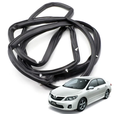 Rear Left Door Seal Rubber Weatherstrip Black For Toyota Corolla Zze141 2008 13 - Image 1 of 4