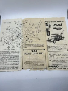 Original￼ Pyro VW Volkswagen, beach buggy instructions kit original - Picture 1 of 6