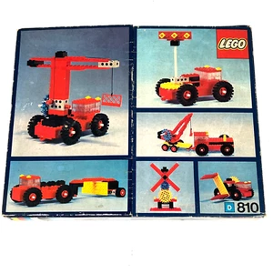 Lego LKW Laster Gear Truck Zahnräder Set Technik ink. Anleitung 810 Vintage 1974 - Bild 1 von 6