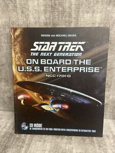 Star Trek the Next Generation: On Board the U.S.S. Enterprise Hardcover Book