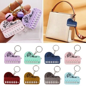 Kids Toys Piano Keychain Mini Luminous Musical Toy Piano Children - Picture 1 of 10