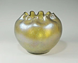 Loetz Austria Candia Papillon Rose Bowl / Posey Vase - Picture 1 of 4