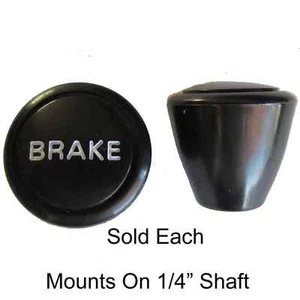 1948-1956 BUICK BRAKE RELEASE KNOB BLACK + 8 pgs. Parts List. - Picture 1 of 3