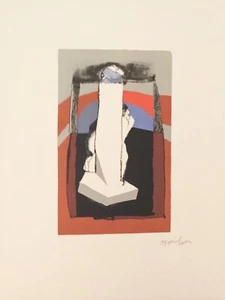 Oppenheim "La Sortie de Sodom" Original Lithographie Kunst - Bild 1 von 1