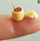 Miniature Dollhouse Accessories Honey Jar with Honey 1:12th Scale Size