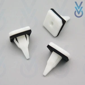 10x falda lateral, cubierta de moldeo de umbral clips de ajuste para algunos vehículos Mitsubishi - Imagen 1 de 4