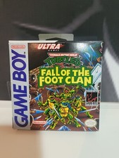 Teenage Mutant Ninja Turtles Fall Of The Foot Clan Nintendo Gameboy CIB TMNT