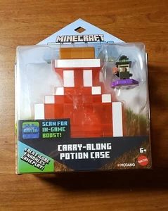 Minecraft Earth Carry Along Potion Case Set Brand New in package Red Toy - Picture 1 of 2