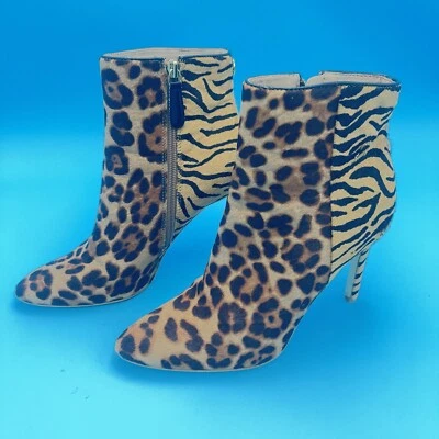 Guess Botín Tacón Estampado Leopardo-Mujer Talla 8M Foto 1 de 4