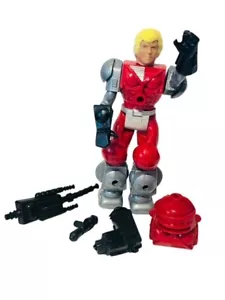Mantech Remco Solar Tech Solartech COMPLETO Figura Juguete 1983 Robot Guerrero Rojo - Imagen 1 de 6