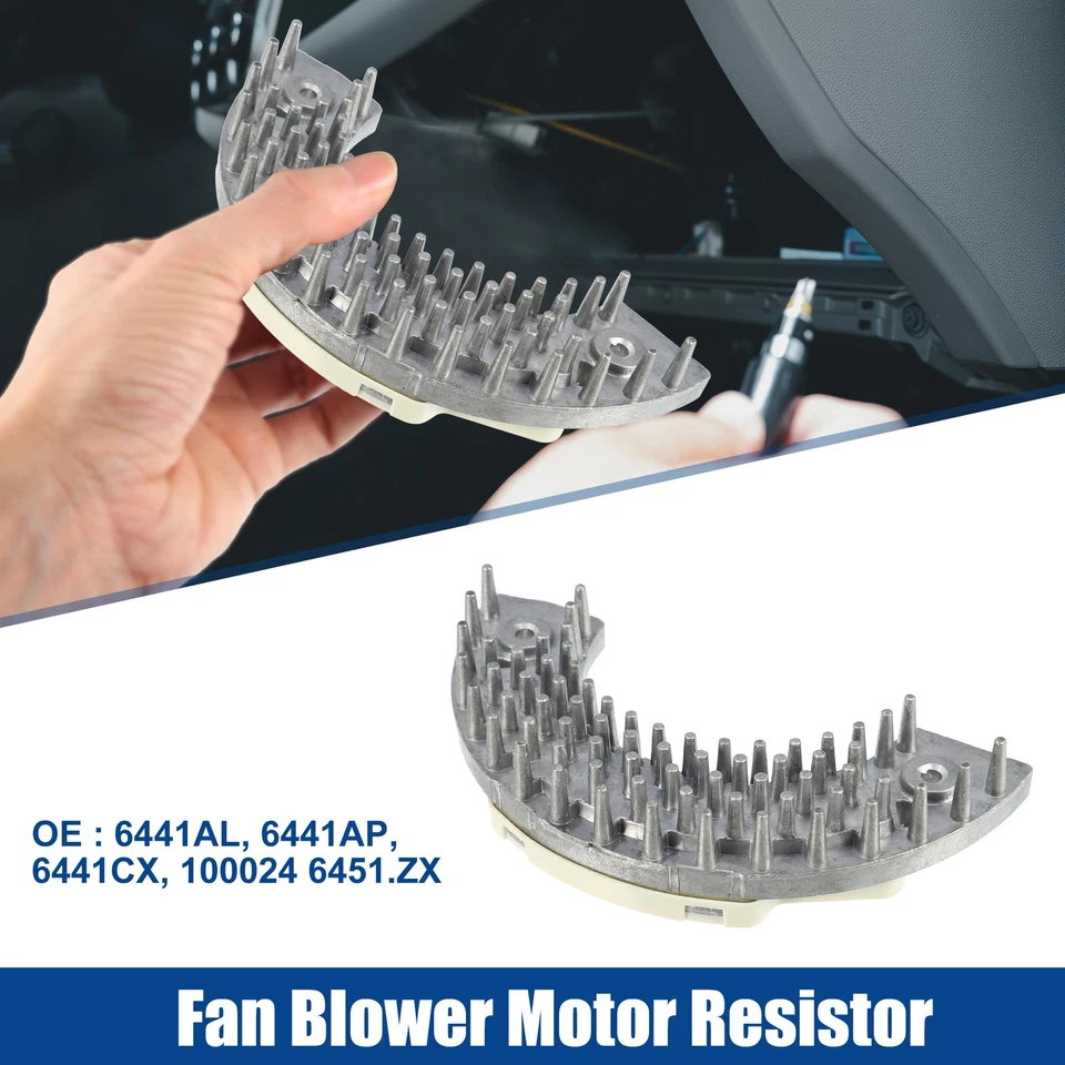 Ventilador Coche Soplador Motor Resistencia Calentador Repuesto Apto para Peugeot 206 307 Blanco Foto 1 de 4