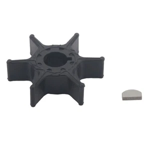Water Pump Impeller & Key for Yamaha 9.9/15 HP Outboard 2 Stroke 63V-44352-01-00 - Picture 1 of 6